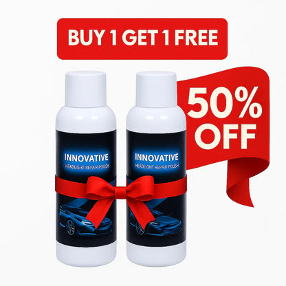 Car Headlight Repair Fluid, Scratch Remover Pack of 2