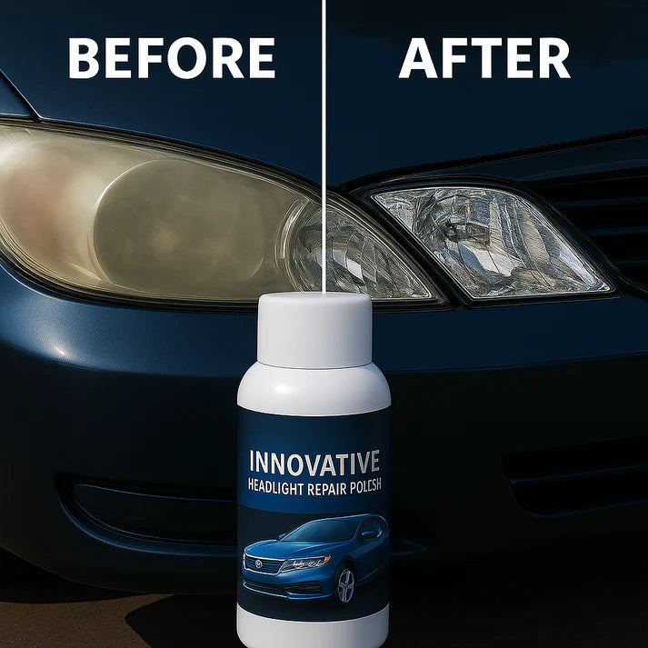 Car Headlight Repair Fluid, Scratch Remover Pack of 2