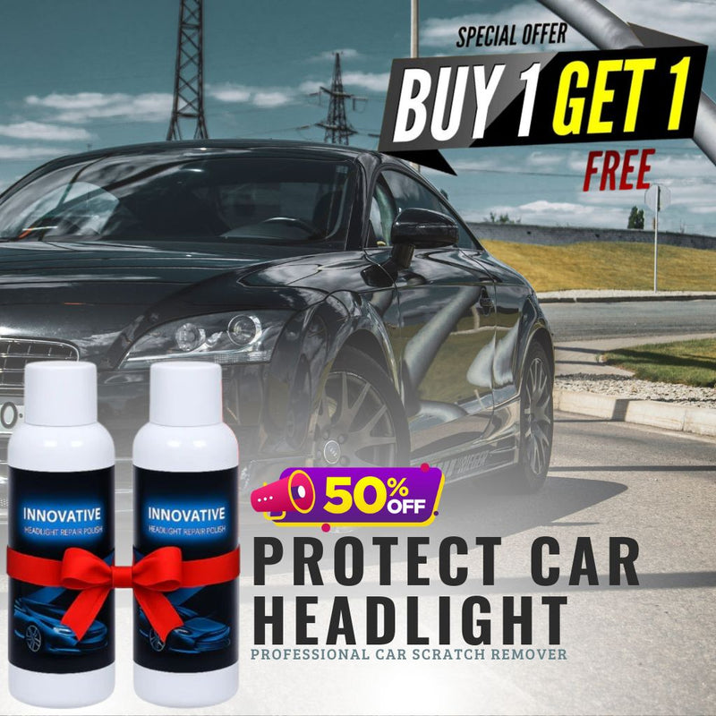 Car Headlight Repair Fluid, Scratch Remover Pack of 2